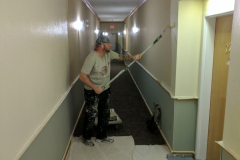 Painting before